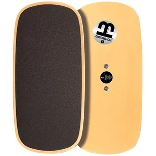 HovoBoard Balance-Board | Ergonomisches Steh-Board mit 2 Leveln | rutschfeste TPE-Trittfläche | Holz | Max. 100 kg | 61,2x29,3x6 cm