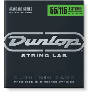 JIM DUNLOP - DBN55115 - Bass-Saiten - Nickel Wound Bass Guitar Nickel 55-115