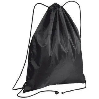 MacMa Gymbag / Sportbeutel / Turnbeutel / Farbe: schwarz - ca. 32,5 x 0,3 x 43 cm