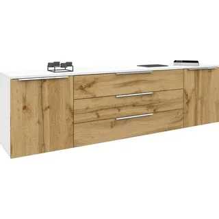 borchardt Möbel Sideboard Oliva, Breite 166 oder 200 cm braun 200 cm x 53 cm x 35 cm