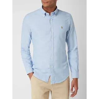Ralph Lauren Polo Ralph Lauren Slim Fit Freizeithemd aus Oxford in blau Größe S, Artikelnr.