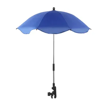 Sonnenschirm Für Stuhl Mit Verstellbarer Klemme UPF 50+ Tragbarer UV-Schutz-Kinderwagen-Sonnenschirm Für Terrassenstühle Strandstühle Rollstühle Und Golfwagen