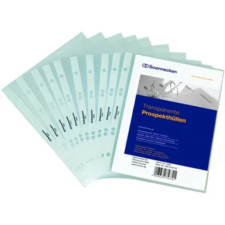 SOENNECKEN Prospekthülle DIN A5 PP transparent 10 St./Pack.