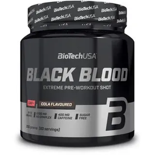 BioTech USA Black Blood CAF+, 300 g, Cola