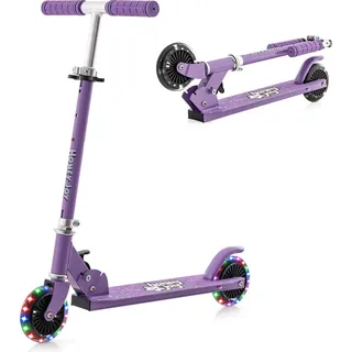 Costway Scooter Kinder Roller Lila
