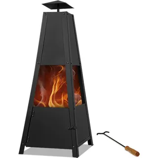 Gardebruk Feuerschale Feuerstelle Ø 102 cm Schwarz