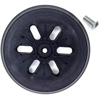 Schleifteller für Bosch Gex 150 ac, pex 15 ae, gex 150 Turbo Exzenterschleifer ø 150 mm mit Schraube, Schleifscheibe kompatibel mit Bosch
