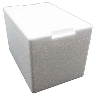 Terra Exotica Styroporbox/Thermobox - 7,5 Liter - 33 x 22,5 x 22 cm/Wandstärke 3 cm - Styrobox