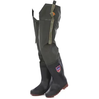 Watstiefel wasserdichte Hüft Watstiefel Für Männer Und Frauen, Hüftstiefel Für Angeln Und Jagen 80 cm Hoch, Hüftwaders rutschfest Und Robust(41 EU) - 41 EU
