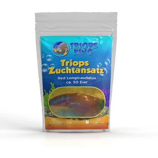 Triops Red Longicaudatus Zuchtansatz 50 Eier