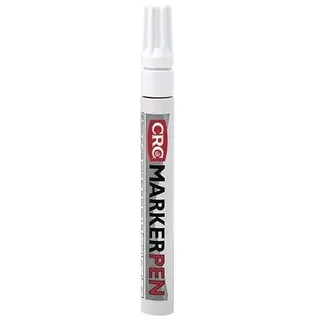 CRC Industries Deutschland Crc Permanentmarker MARKERPEN weiß Strich-B.1-4,5mm Schreibspitze wasserfest
