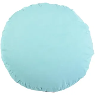 GORILLA SPORTS® Yogakissen Rund – Ø 30 cm x 18 cm – Meditationskissen mit Dinkelfüllung & Waschbarem Baumwollbezug – Yoga Sitzkissen mit Griff – In 10 Farben – Yoga Zubehör für Zuhause & Studio