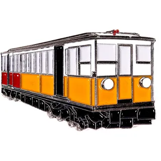 Zunftbedarf.de Krawattenschieber Krawattenklammer U-Bahn Eisenbahn UBahn BVG Berlin