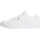 Damen Cupsole Sneaker Court aus Leder Weiß White 42