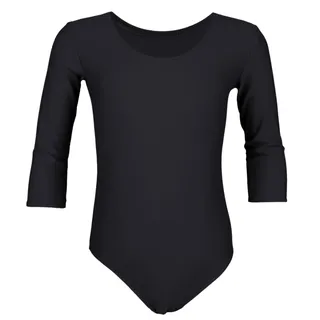 Aquarti Mädchen Ballett Trikot 3/4 Arm Gymnastik Ballettanzug