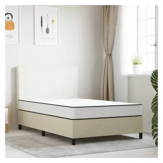 vidaXL Matratze Bonnell-Federkern Mittel 120x200 cm