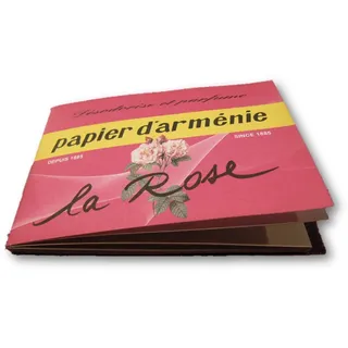 Papier d'Arménie LA ROSE Duftpapier