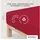 Baumwolle 120 x 200 - 130 x 220 cm red deep