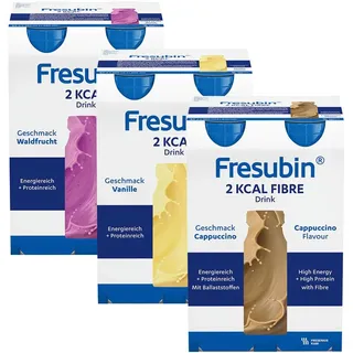 Fresubin 2 kcal Trinknahrung Set 3 Sorten 3x4x200 ml Lösung