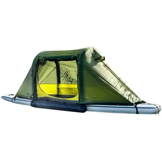 Bajao Cabin Tunnelzelt SUP Zelt - grün für SUP ab 11'6" bis 14"