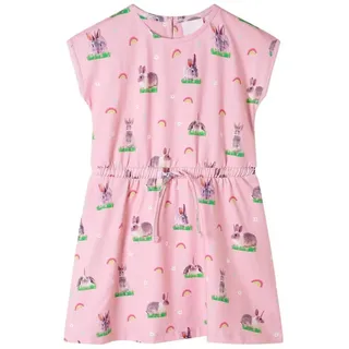 vidaXL Kinderkleid Hellrosa 104