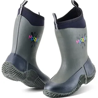Grubs Muddies Icicle Wellies Gummistiefel Grau 32