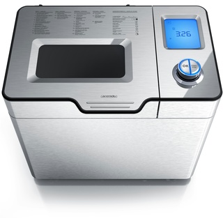 Arendo Brotbackautomat 550W, Brotbackmaschine, 25 Programme, glutenfreies Backen, Joghurtfunktion, 1 kg Kapazität, Direktantrieb