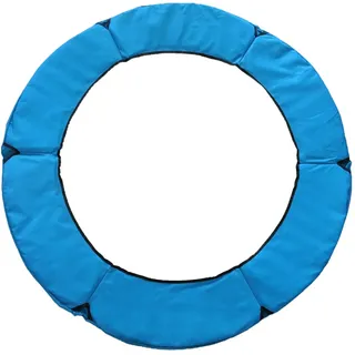 Supatmul Trampolin Randabdeckung Federabdeckung Ø140cm UV-beständig reißfest Federabdeckung Randschutz Sicherheitsmatte Trampolinzubehör, Blau