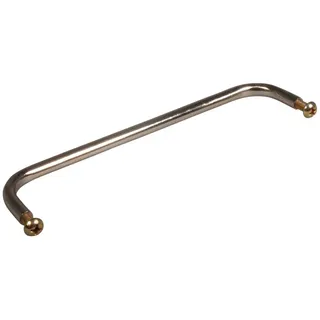 Rayher Metall-Halterung m. 2 Schrauben, Silber, 15.4 cm