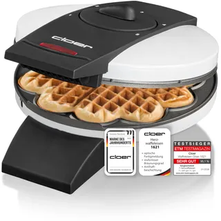 Cloer Waffelautomat 1621 weiß