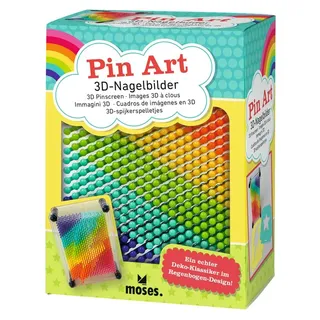 Moses moses. VERLAG 38204 3D-Nagelbilder Regenbogen Pin Art,