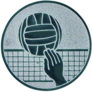 Pokal Emblem Volleyball - 25 mm/gold