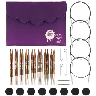 KnitPro Symfonie Deluxe Austauschbare Nadelspitzen Set 5" (13cm) | 8 Größen (3,5 mm bis 8 mm)