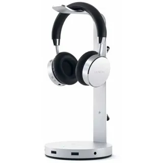 Satechi Aluminum Headphone Stand Hub Silver