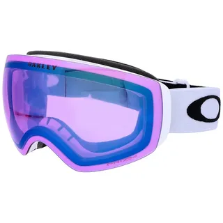 OAKLEY Flight Deck Medium Matte White wPrizm Iced Iridium Schneebrille