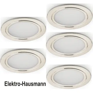 Naber 7061330, Anelli LED, Set-5, edelstahlfarbig