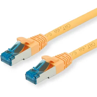 Value Patchkabel Cat.6A (Class EA) S/FTP (PiMF), LSOH, gelb, 2 m
