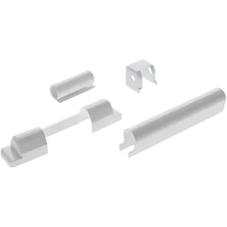 Siegenia Aubi A300 Fenster Abdeckkappen weiß Scharnierabdeckungen für Kunststofffenster und PVC-Fenster und Balkontüren (EK001, EK211, LK006, LK330)