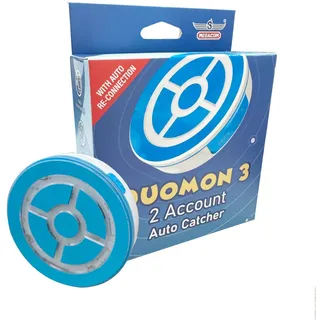 MEGACOM DuoMon 3 Auto Catcher Aufgerüstete Version Automatisches Fangen, Unterstützt Zwei Konten, Drahtlose Verbindung 20m/65ft, APP-Steuerung, Magnetisches Laden, Nachrich
