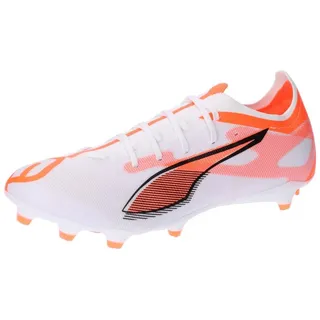 Herren Puma White-Puma Black-Glowing Red 48,5