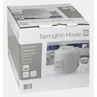 ✿ TARRINGTON HOUSE REISKOCHER • RC1015 • ANTIHAFT TOPF KOCHER 1 L 400 W • WEIß ✿