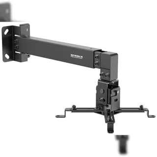 SpeaKa Professional SP-PWM-100 Beamer-Wandhalterung Drehbar, Neigbar, Schwenkbar Wandabstand (max.): 600 mm Schwarz
