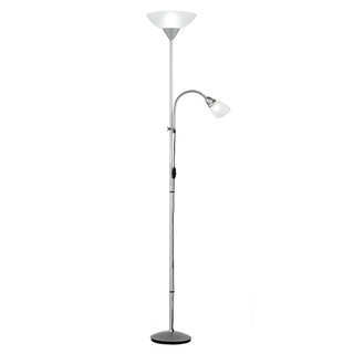RL RGB LED Design Steh Leuchte Decken Fluter FERNBEDIENUNG Lese Strahler Lampe DIMMBAR