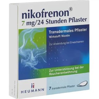 Heumann nikofrenon 7 mg/24 Stunden Pflaster 7 St.