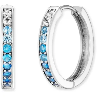 Engelsrufer Creolen ERE-OCEAN-ZIM-CR-21 silber 21