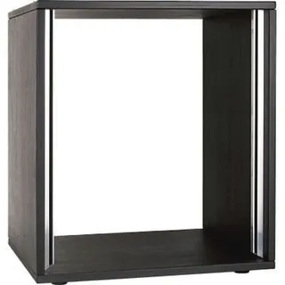 MUSIC STORE Studiorack, 20HE Birke MP Bausatz, Schwarzlackiert, Gerade, Studio Rack