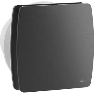 Mexen AXS 100 Badezimmerlüfter mit Feuchtigkeitssensor, schwarz - W9601-100H-70