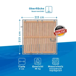 Torflügel Element Rechts