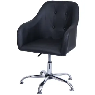 Mendler Esszimmerstuhl HWC-L92 Kunstleder schwarz