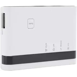 Topiky USB Druckserver, 10/100 Mbit/s Ethernet zu USB 2.0 Netzwerk Druckserver LAN Bridge Sharing Wired Wireless Standalone Modi Plug and Play Unterstützung 4 Drucker (EU)